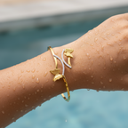 Golden Butterfly Grace Bracelet