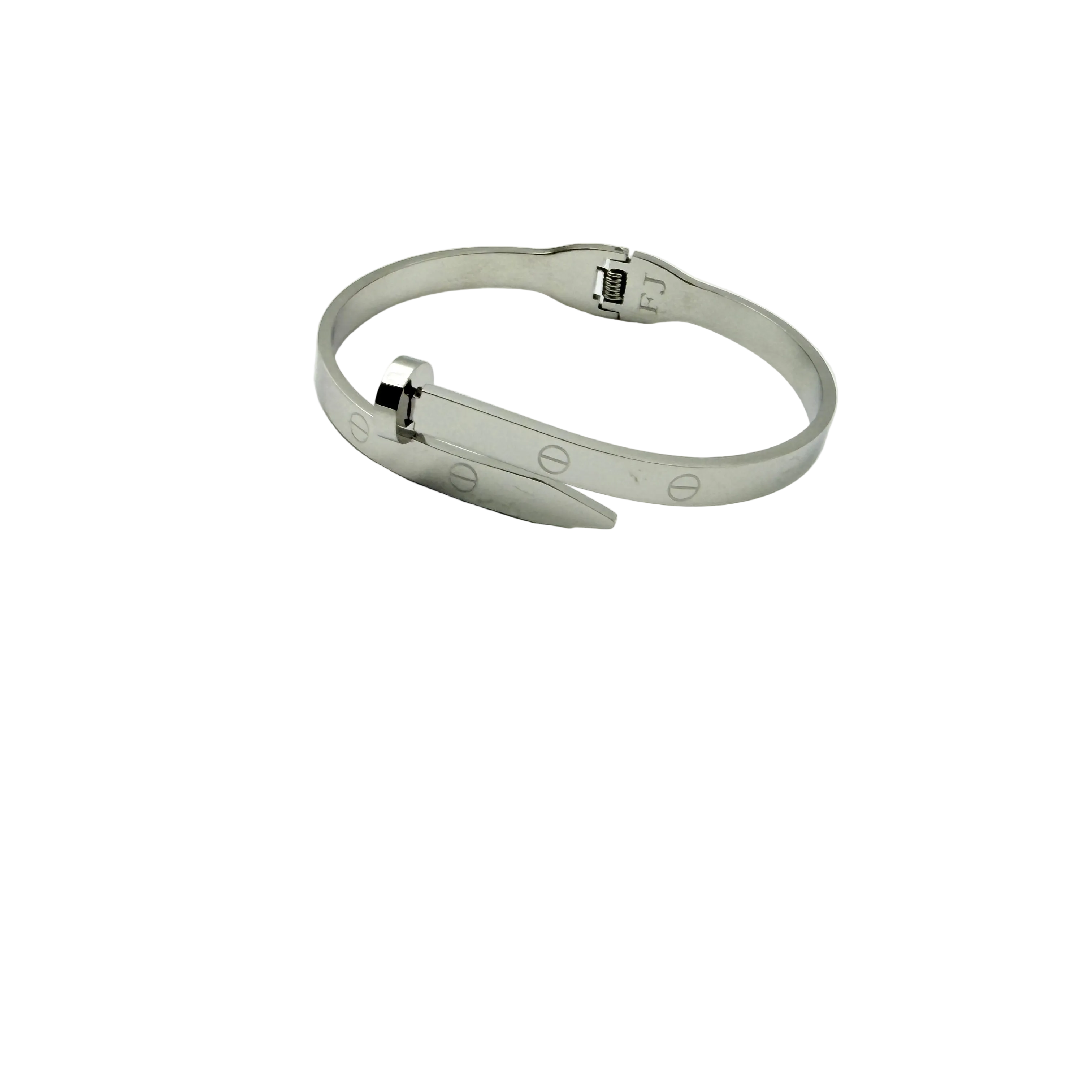 Silver Nail Luxe Bracelet