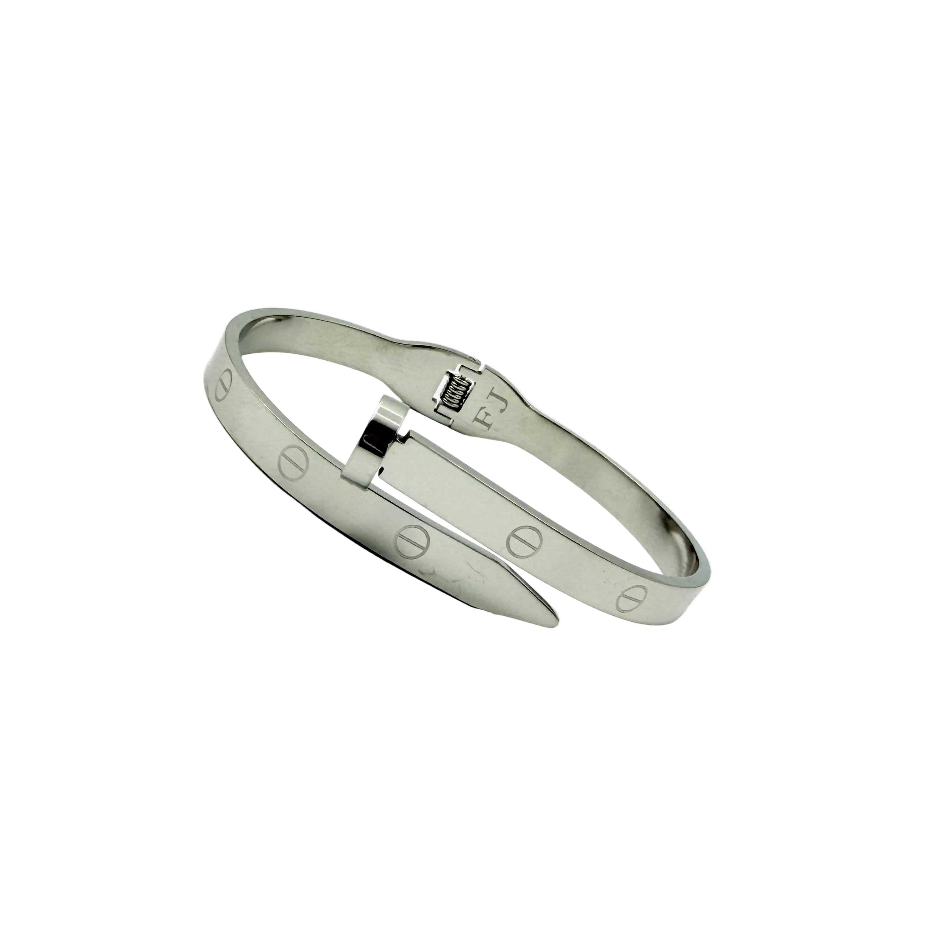 Silver Nail Luxe Bracelet