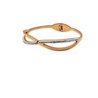 Rose Gold Infinity Spark Bracelet