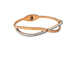 Rose Gold Infinity Spark Bracelet