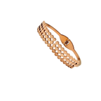 Rose Gold Honeycomb Mesh Bracelet