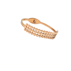 Rose Gold Honeycomb Mesh Bracelet