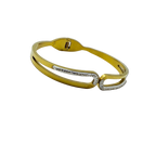 Golden Loop Crystal Bracelet