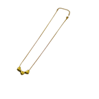 Triple Heart Gold Necklace