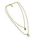 Luxury Layered Crystal Pendant Necklace