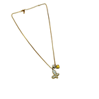 Butterfly Charm Gold Necklace