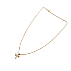 Minimal Dragonfly Gold Necklace