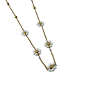 Pearl Blossom Gold Necklace