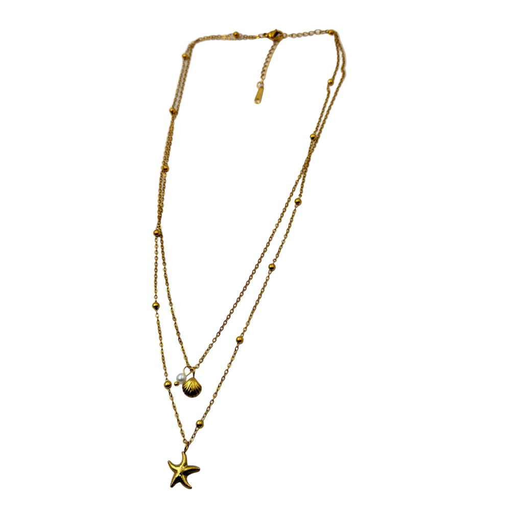 Ocean Treasure Layered Necklace