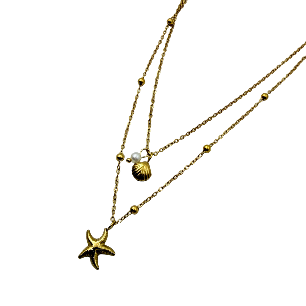 Ocean Treasure Layered Necklace