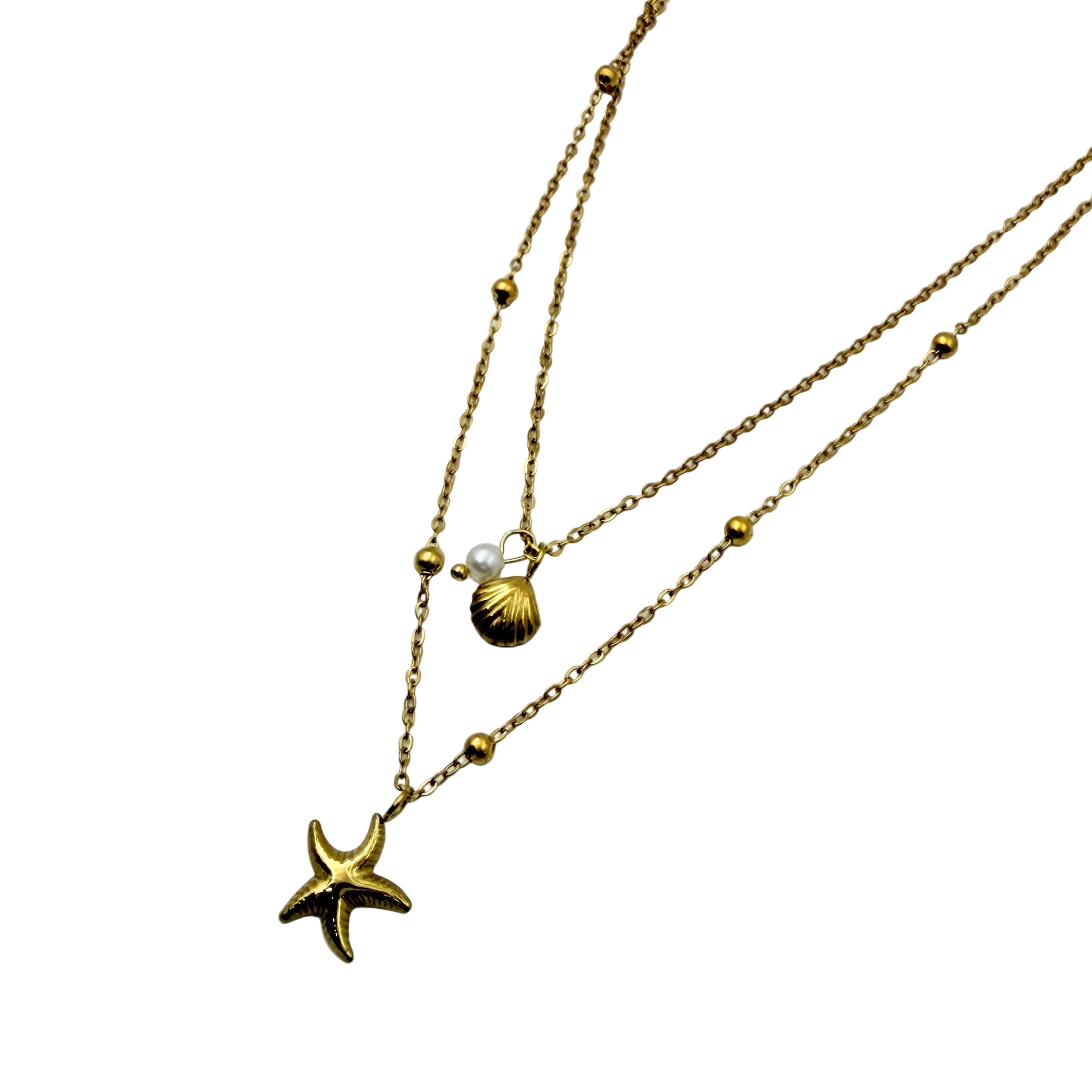 Ocean Treasure Layered Necklace