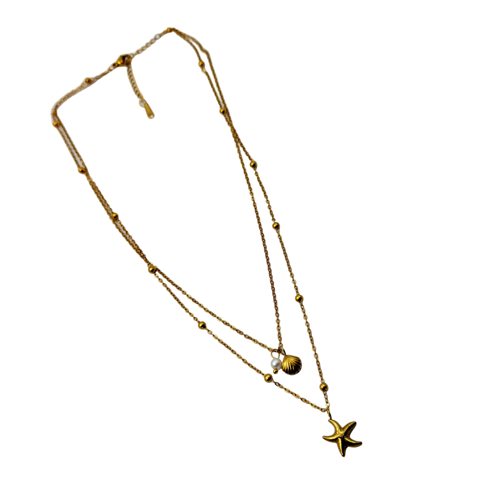 Ocean Treasure Layered Necklace