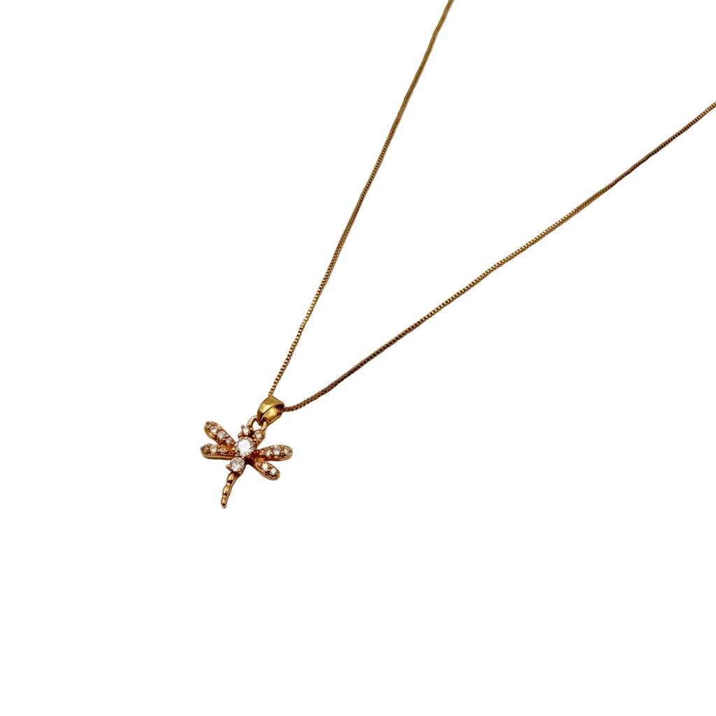 Celestial Dragonfly Necklace