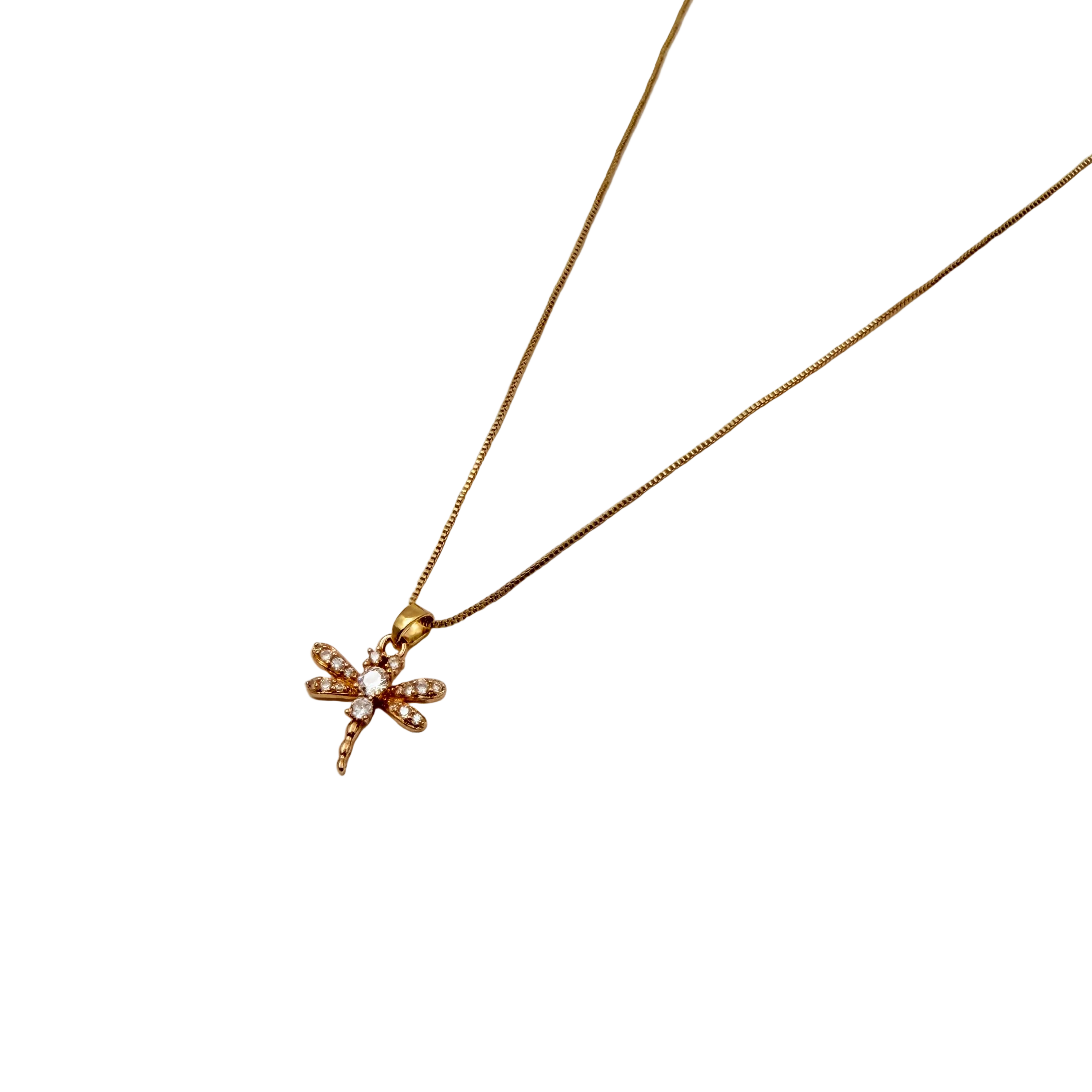 Celestial Dragonfly Necklace