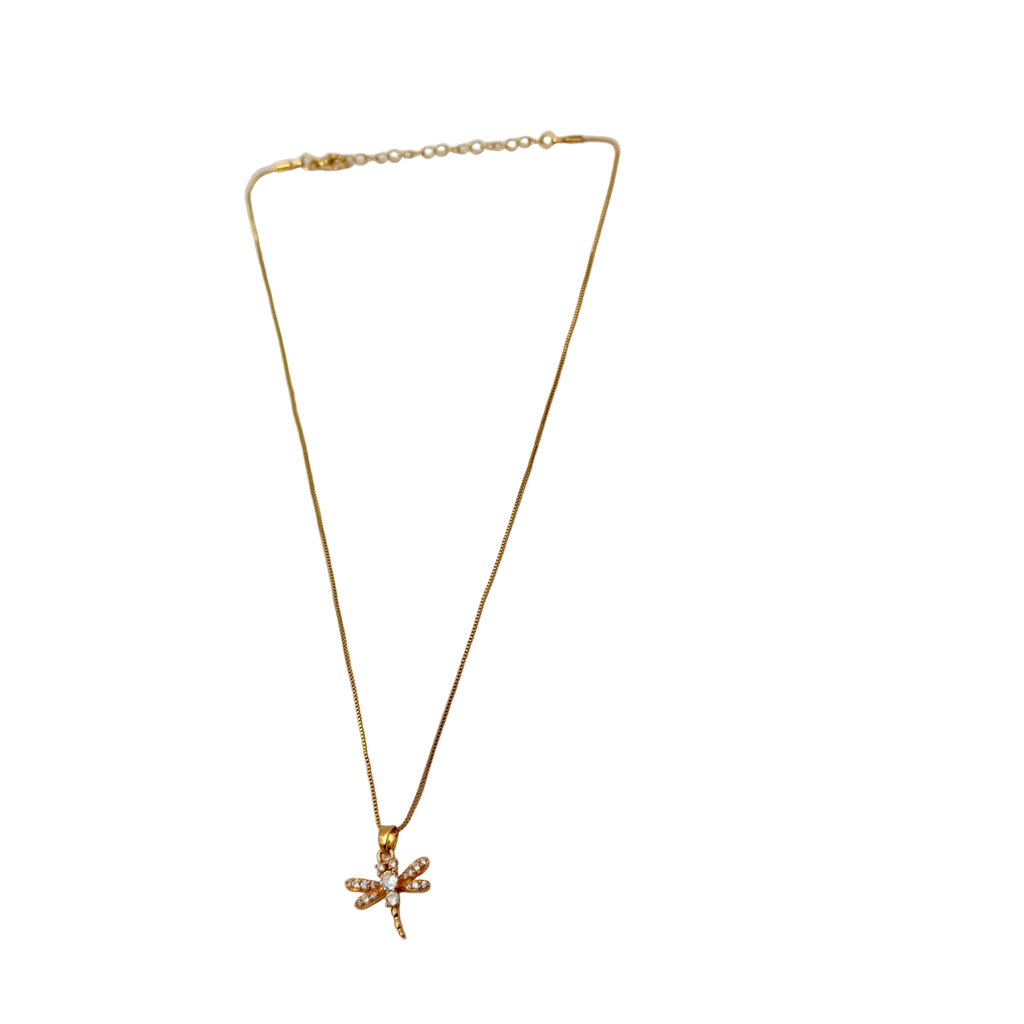 Celestial Dragonfly Necklace
