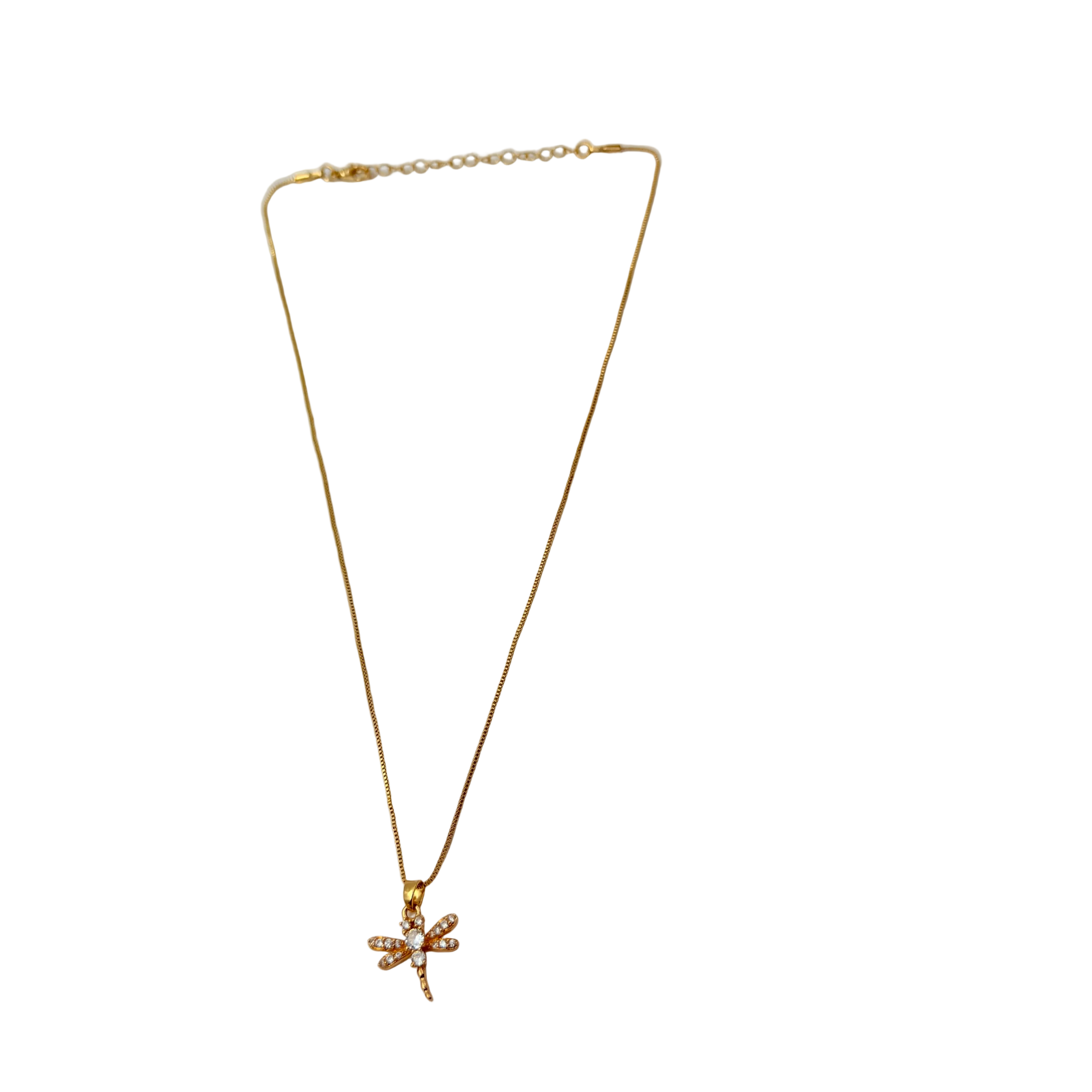 Celestial Dragonfly Necklace
