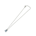 Radiant Emerald-Cut Crystal Necklace