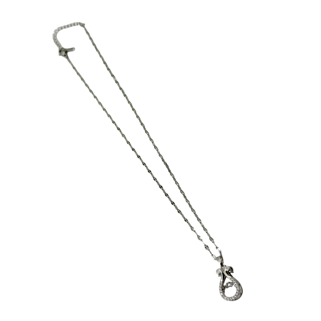 Elegant Swan Crystal Necklace