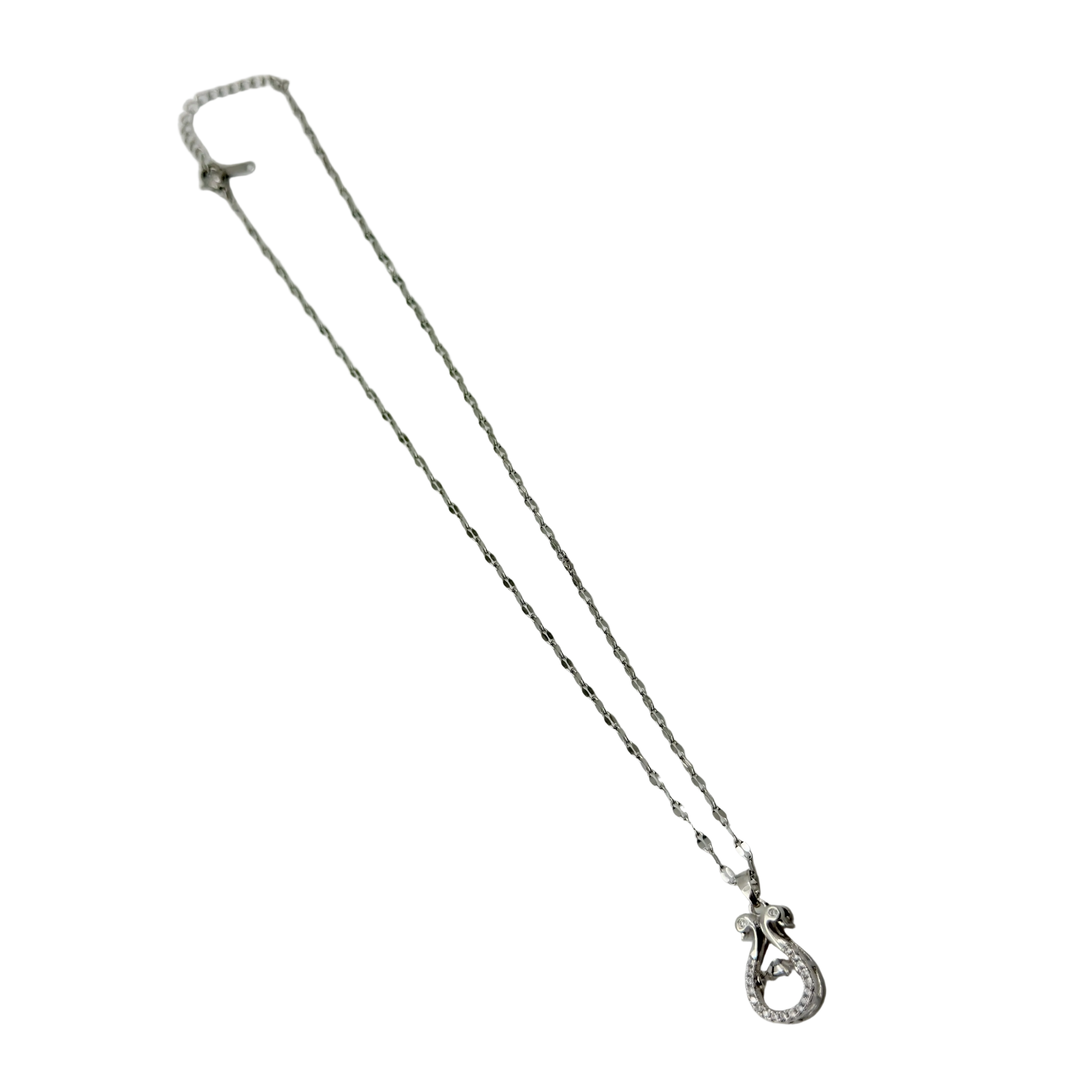 Elegant Swan Crystal Necklace