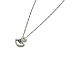 Crystal Bird Charm Necklace