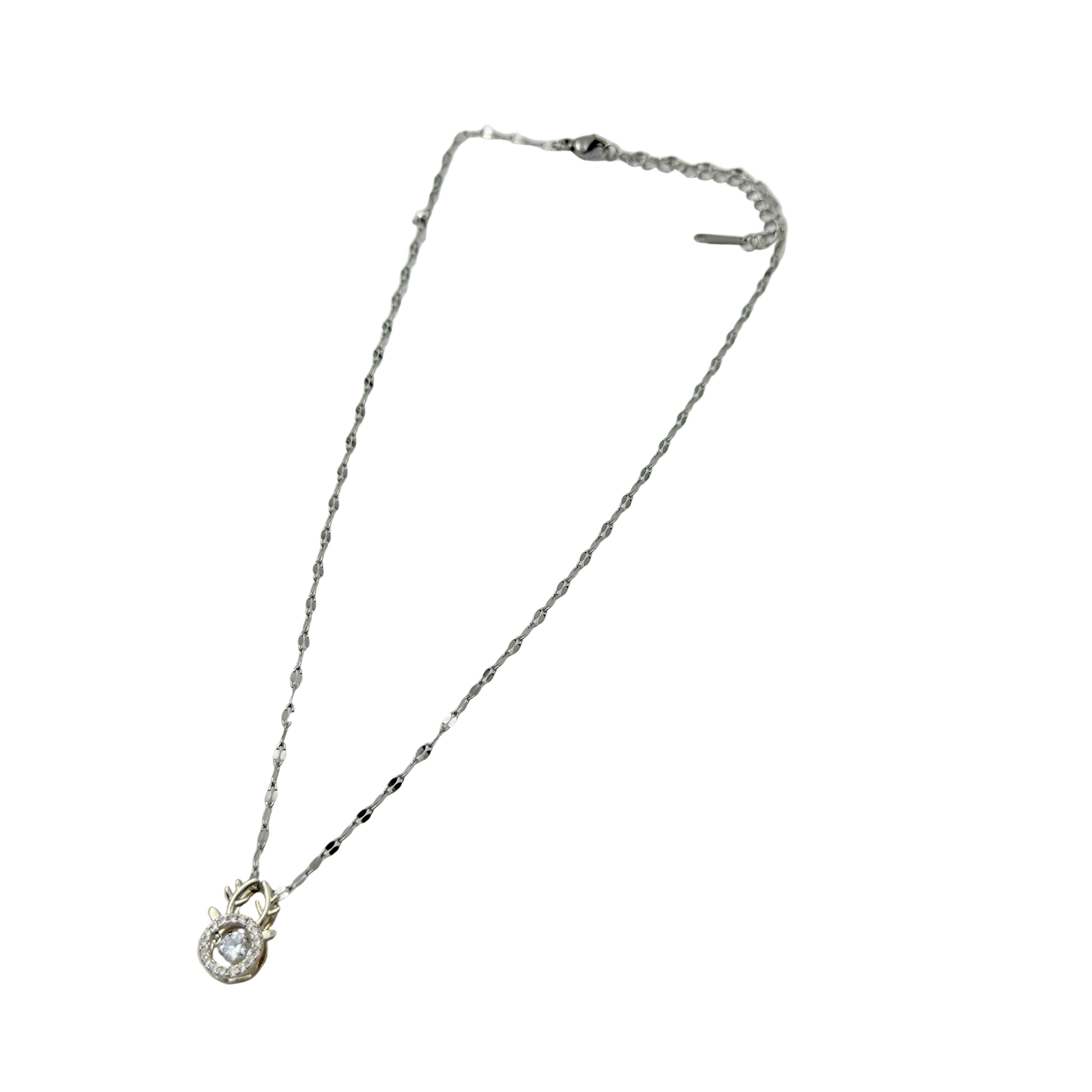 Celestial Halo Charm Necklace