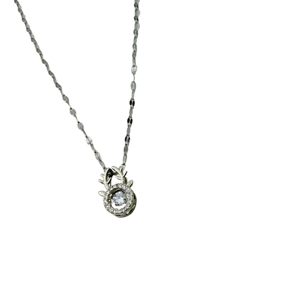 Celestial Halo Charm Necklace
