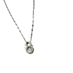 Celestial Halo Charm Necklace