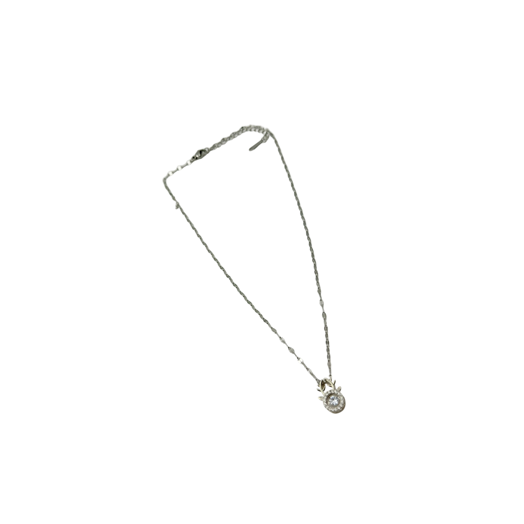 Celestial Halo Charm Necklace