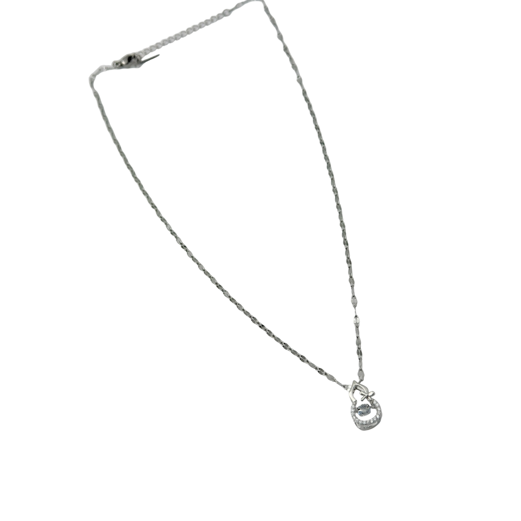 Celeste Bow Spark Necklace