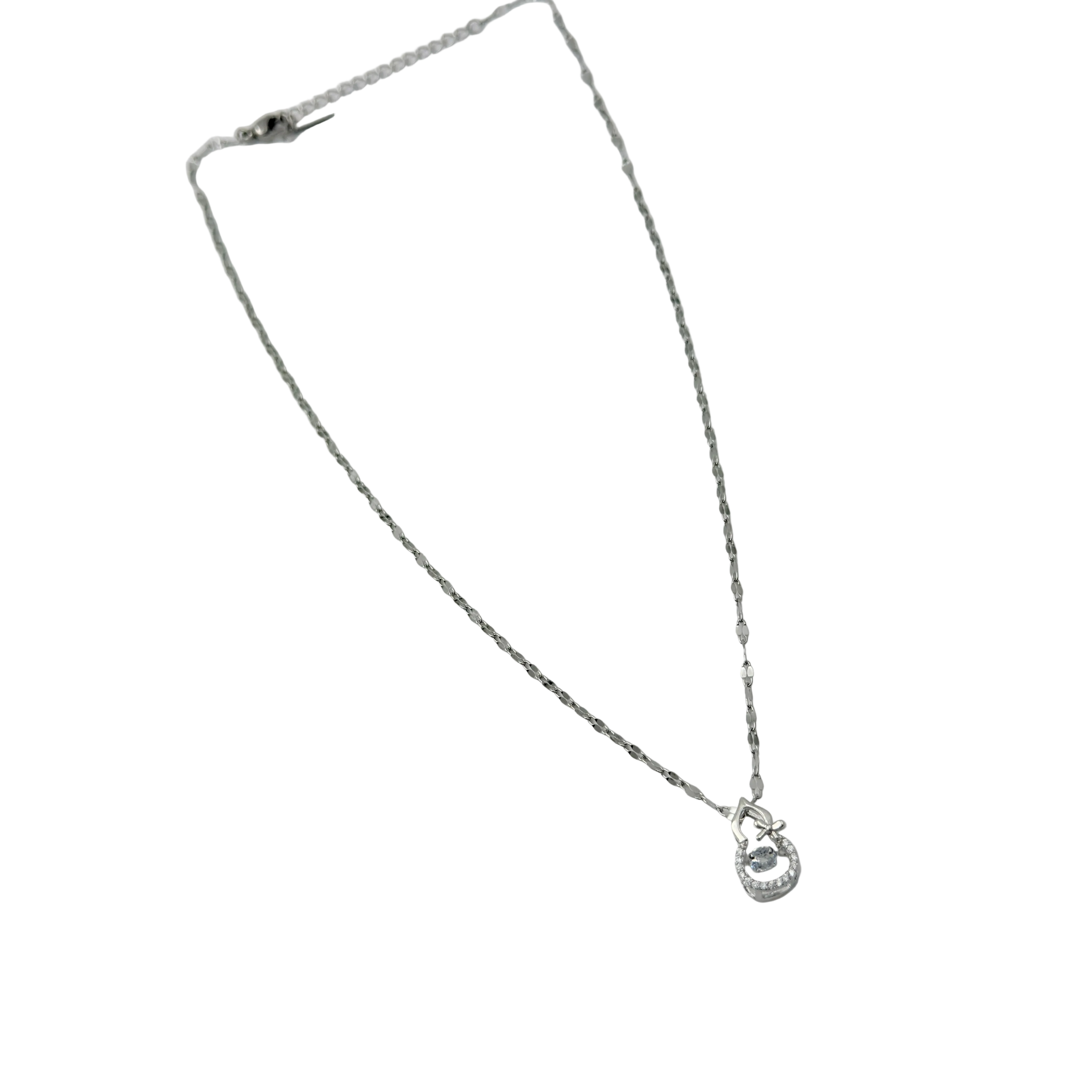 Celeste Bow Spark Necklace