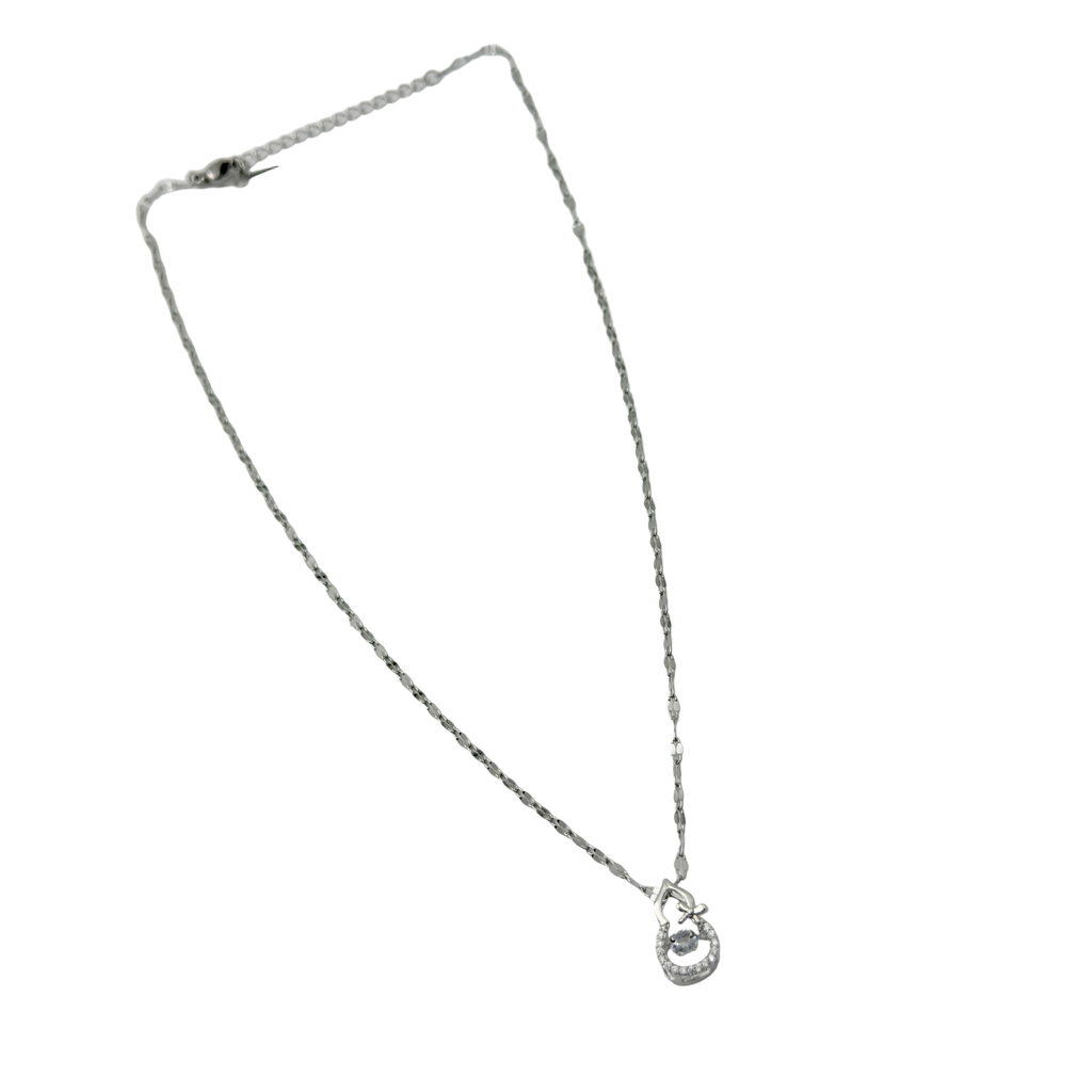 Celeste Bow Spark Necklace