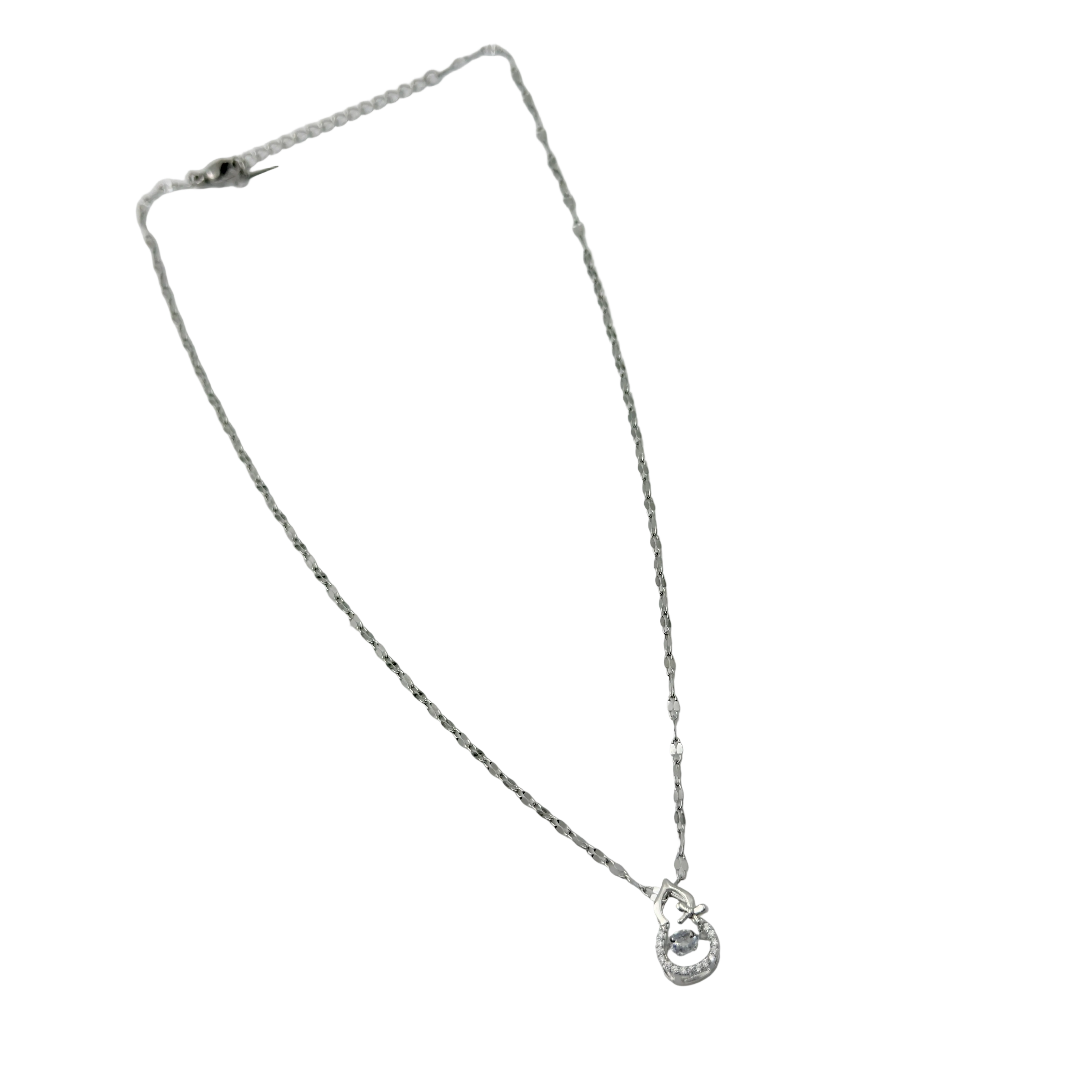 Celeste Bow Spark Necklace
