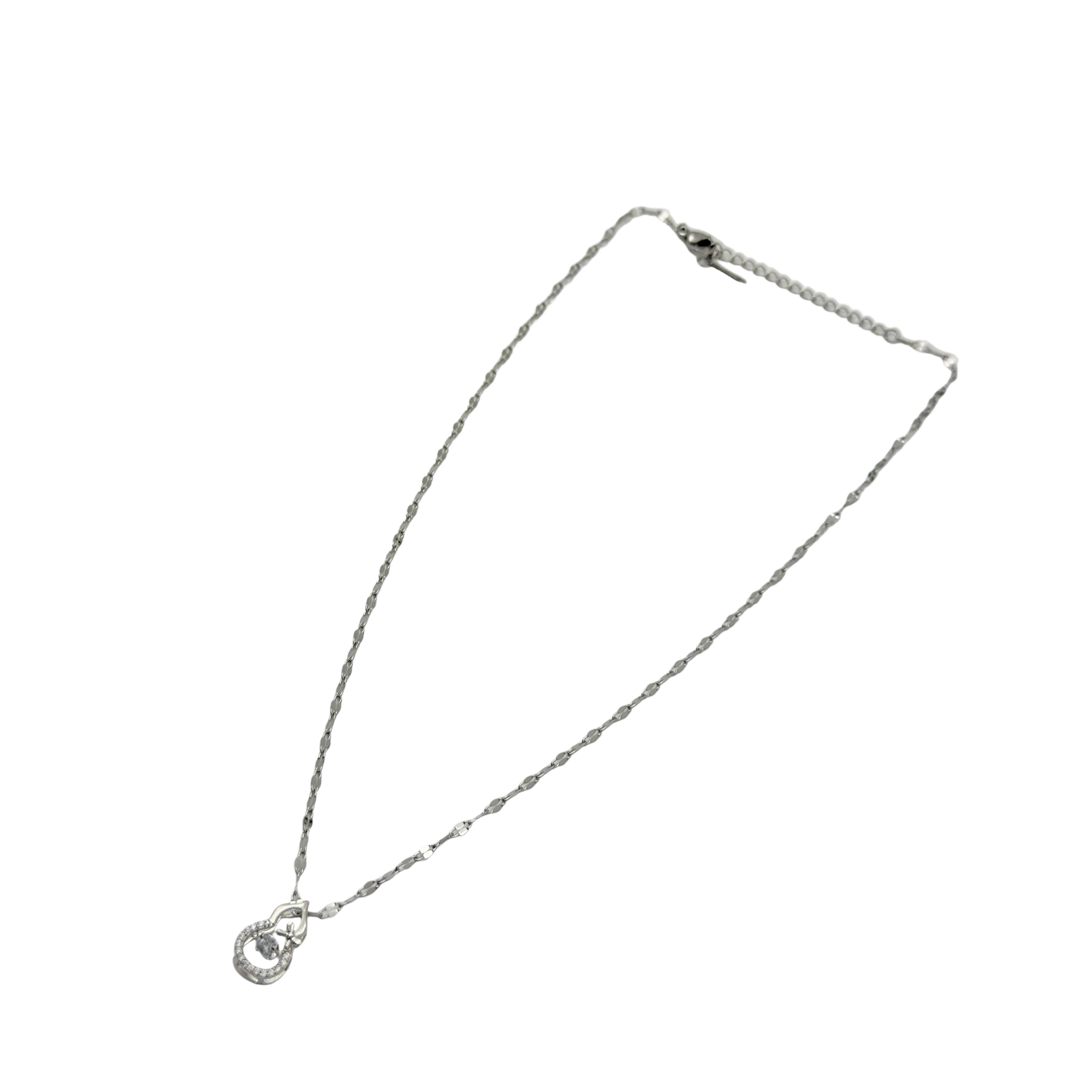 Celeste Bow Spark Necklace