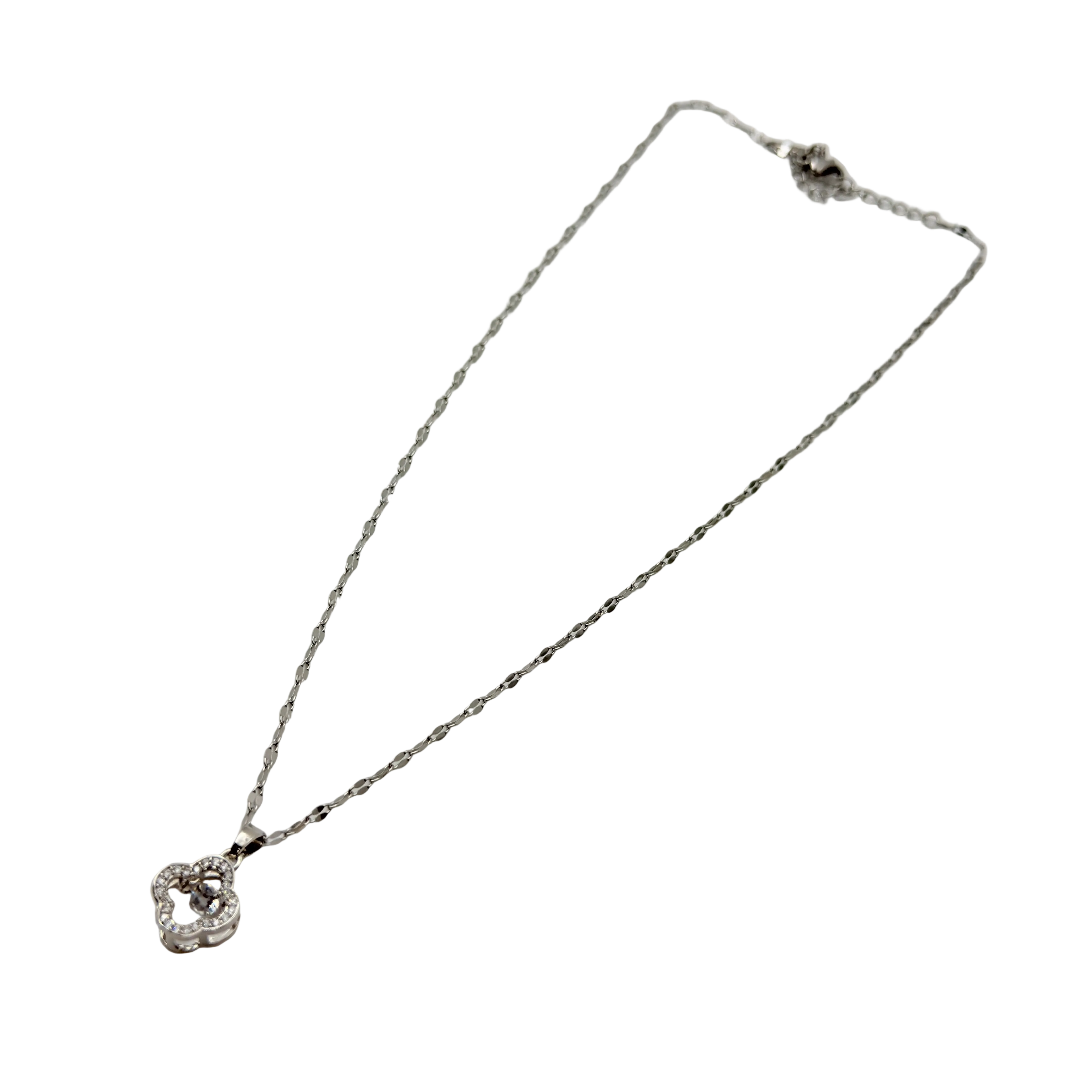 Blossom Halo Crystal Necklace