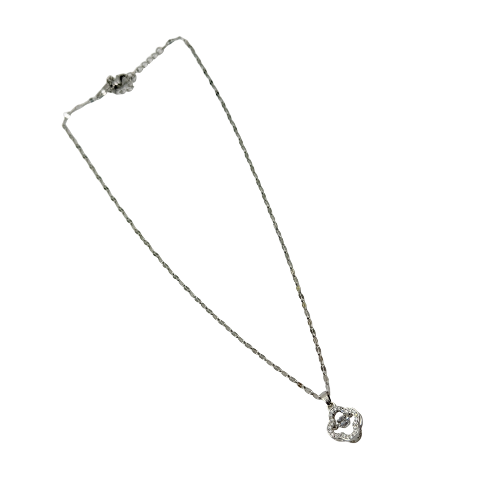 Blossom Halo Crystal Necklace