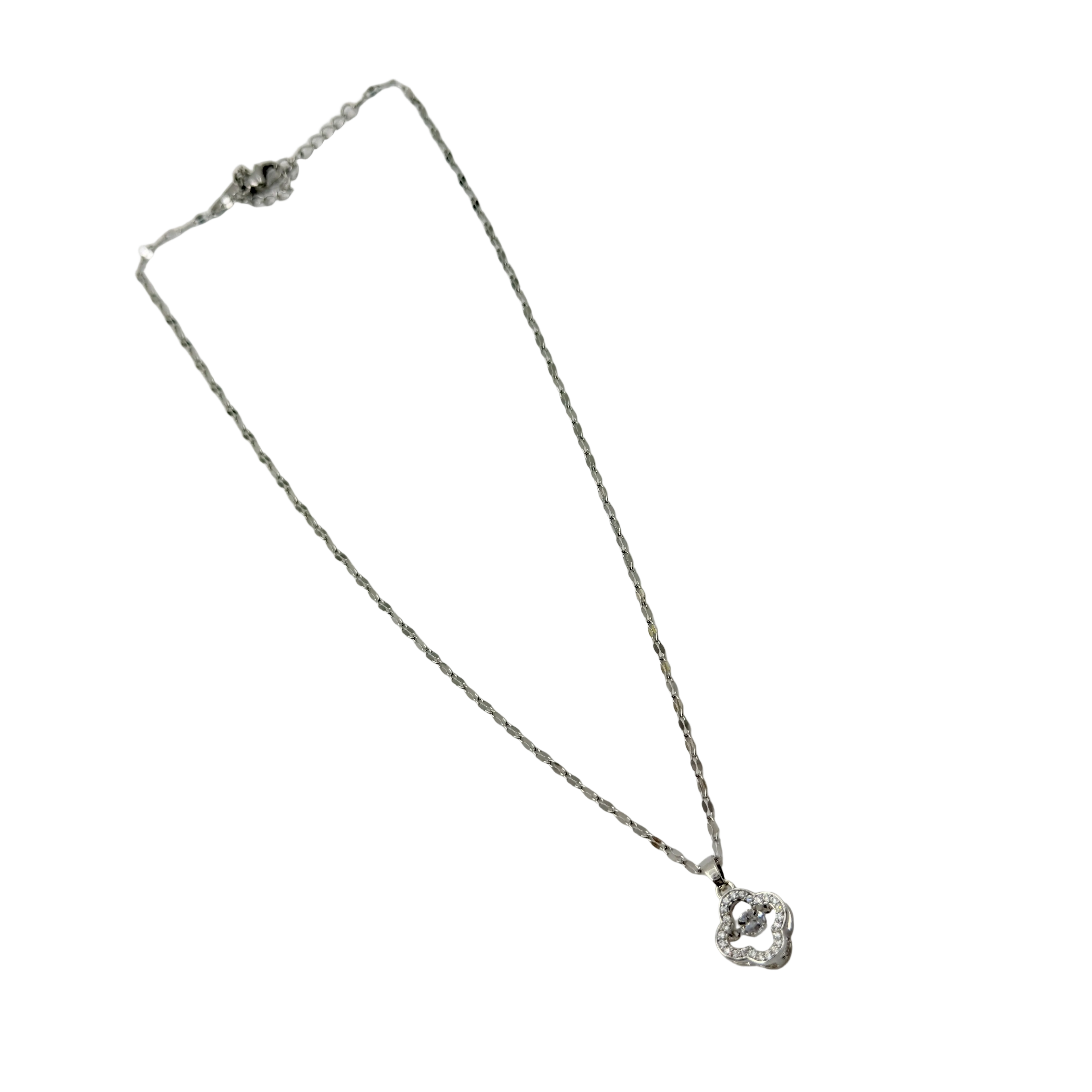 Blossom Halo Crystal Necklace