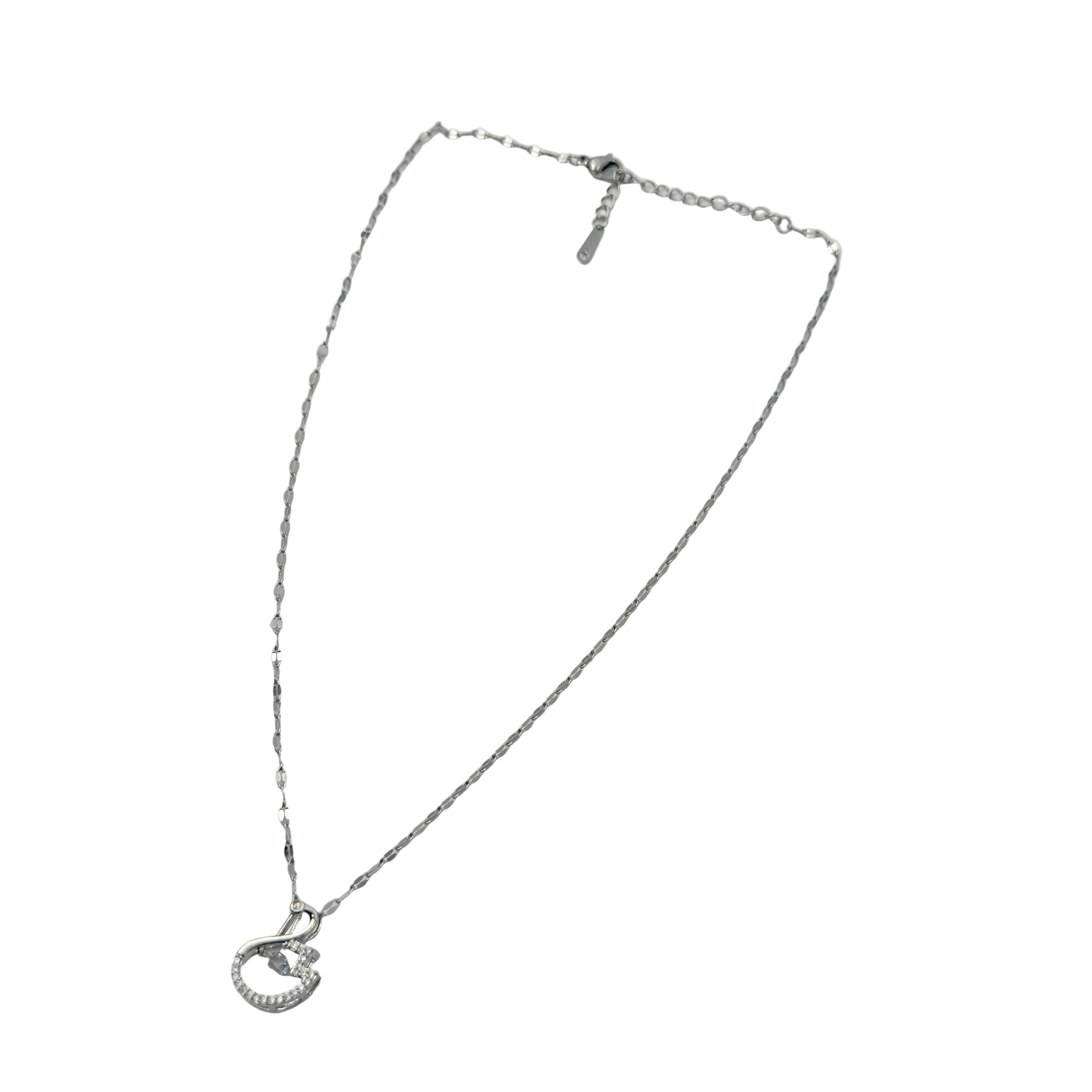 Swan Grace Crystal Necklace
