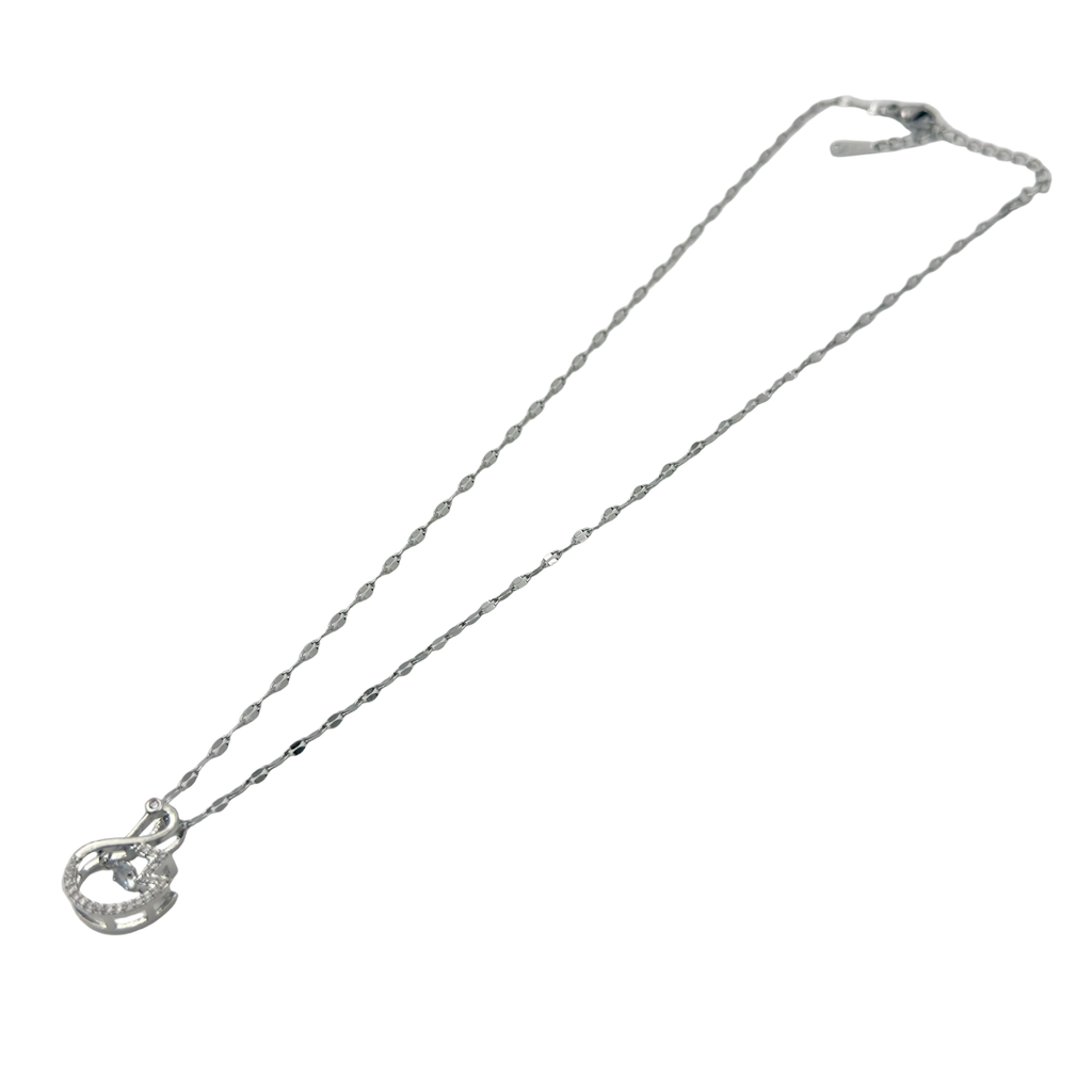 Swan Grace Crystal Necklace