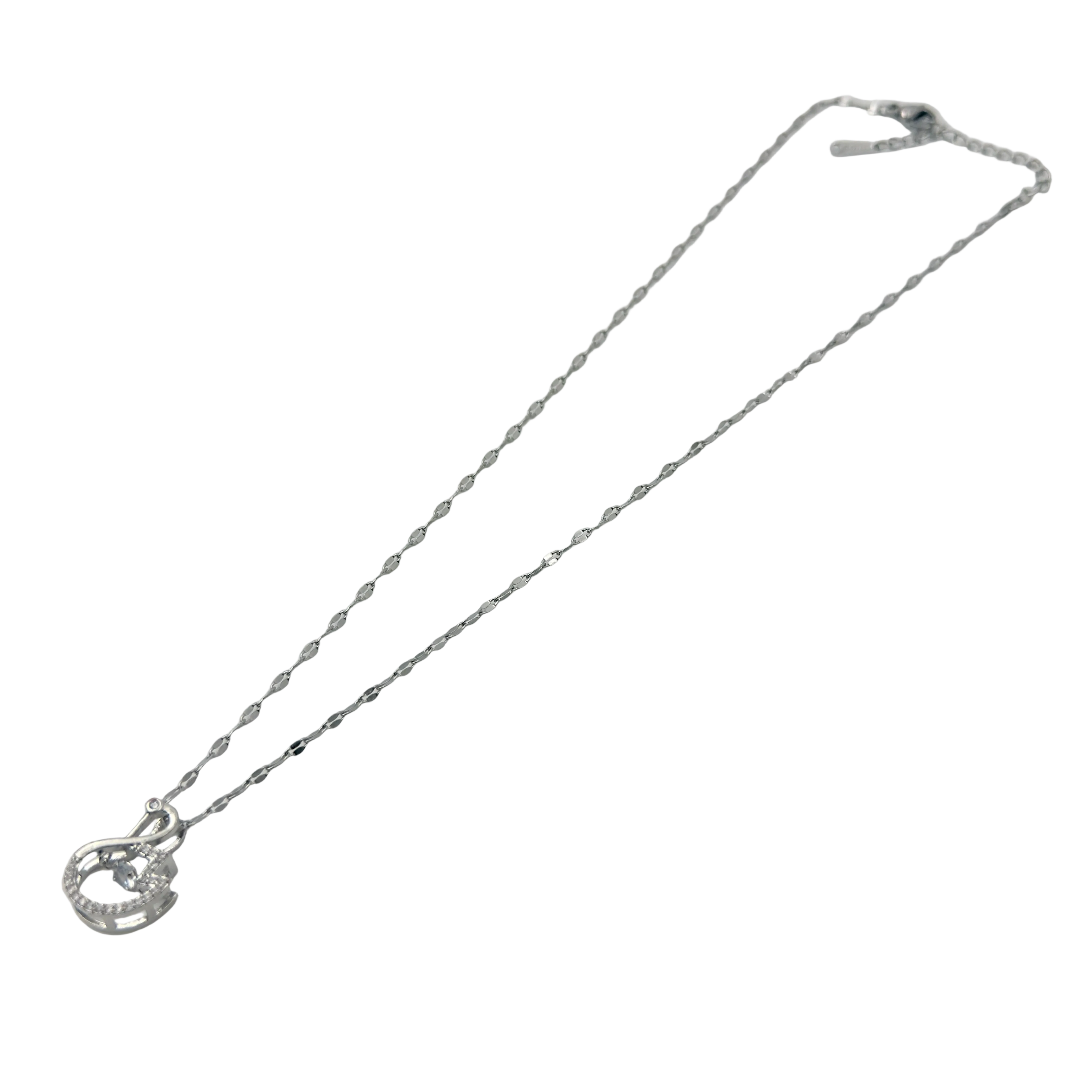 Swan Grace Crystal Necklace