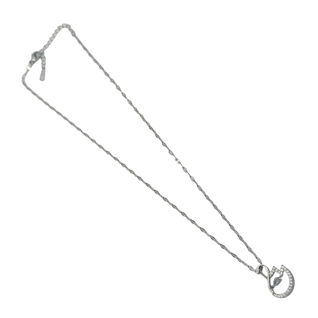 Swan Grace Crystal Necklace