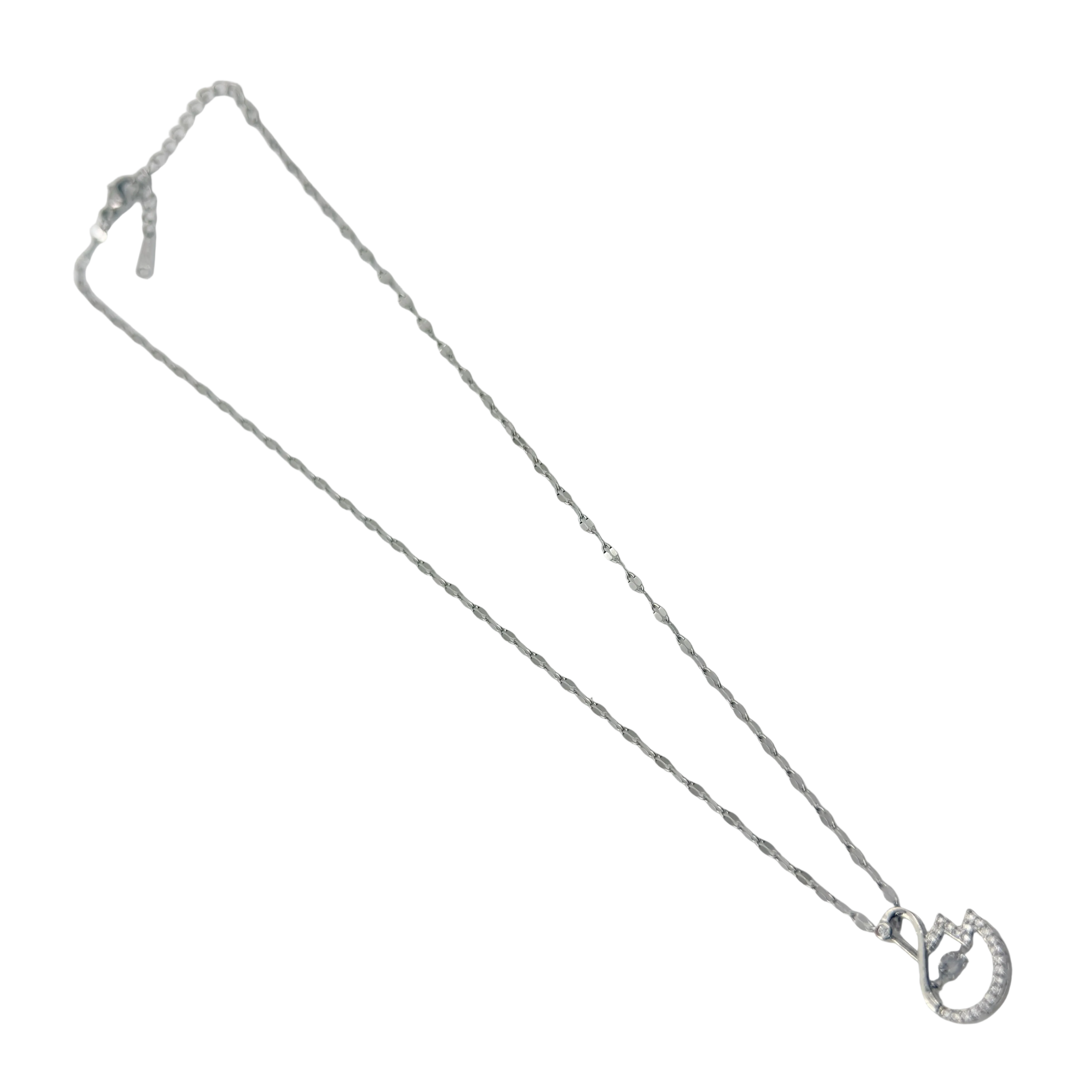 Swan Grace Crystal Necklace