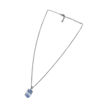 Aurora Oval Solitaire Necklace