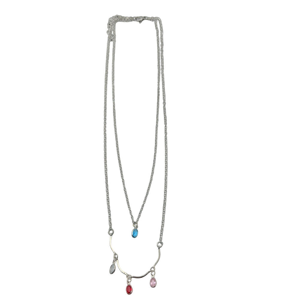 Candy Drop Layered Necklace