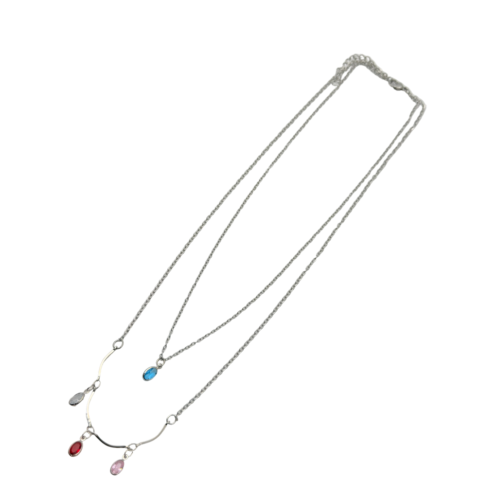 Candy Drop Layered Necklace