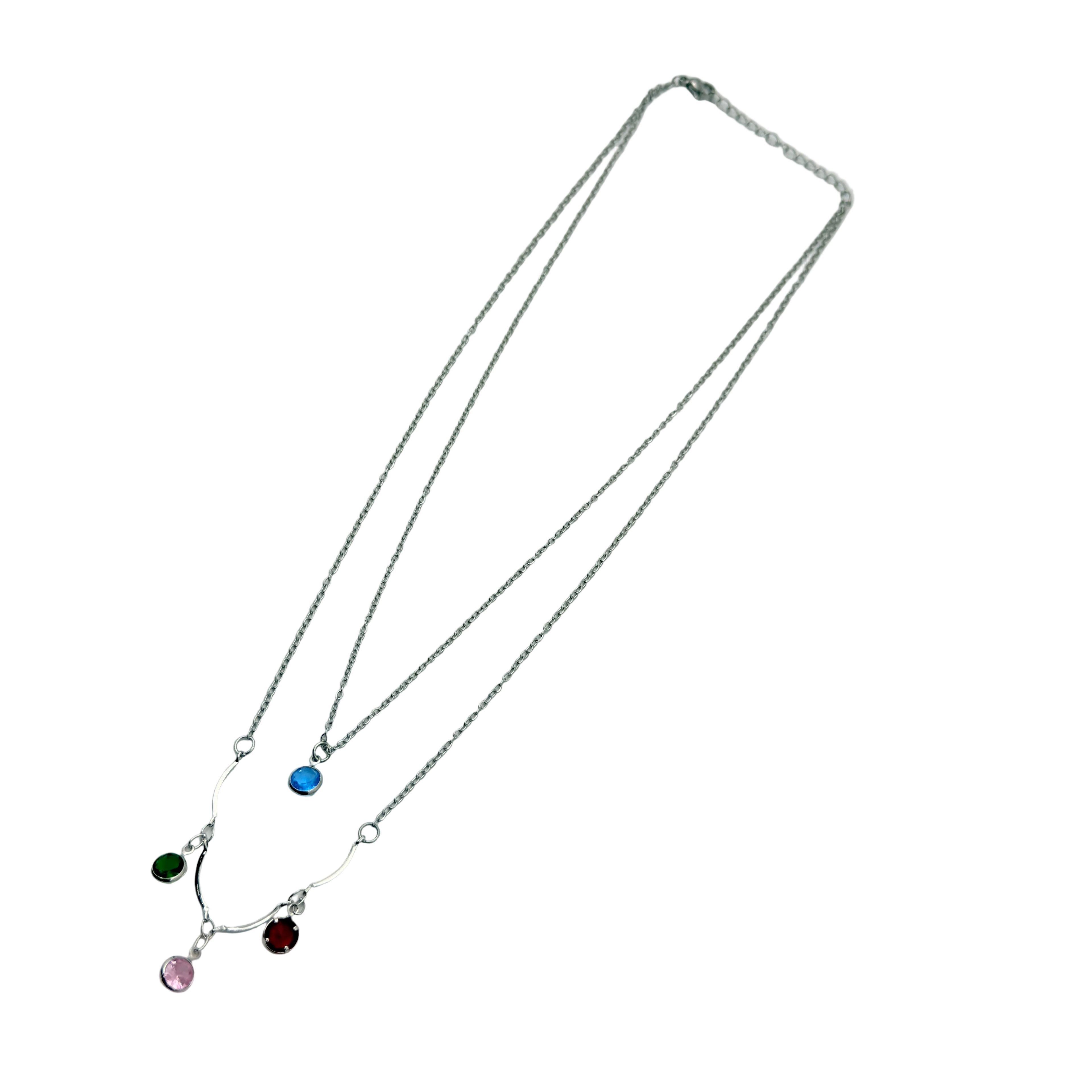 Candy Gem Layered Necklace
