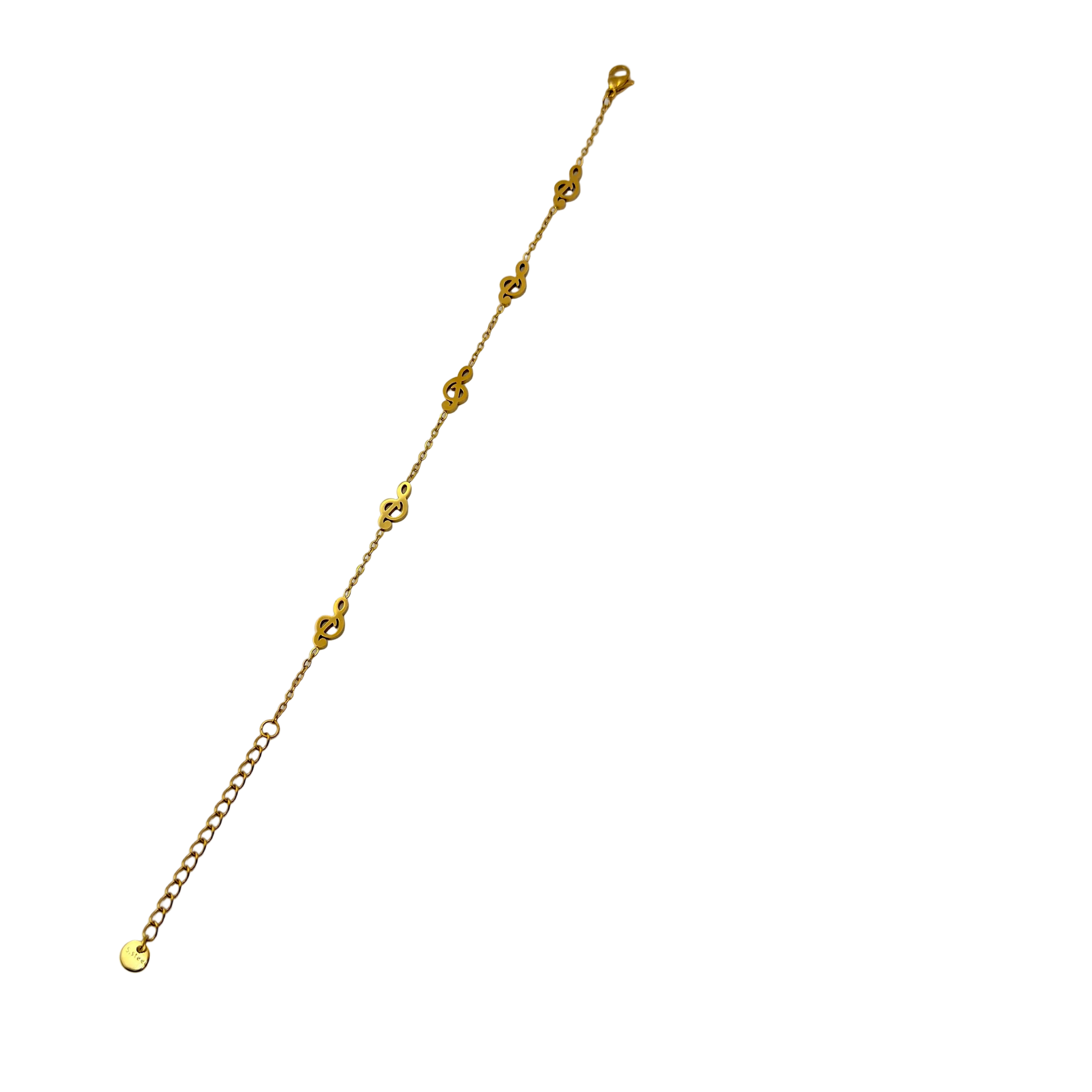 Infinity Link Gold Bracelet
