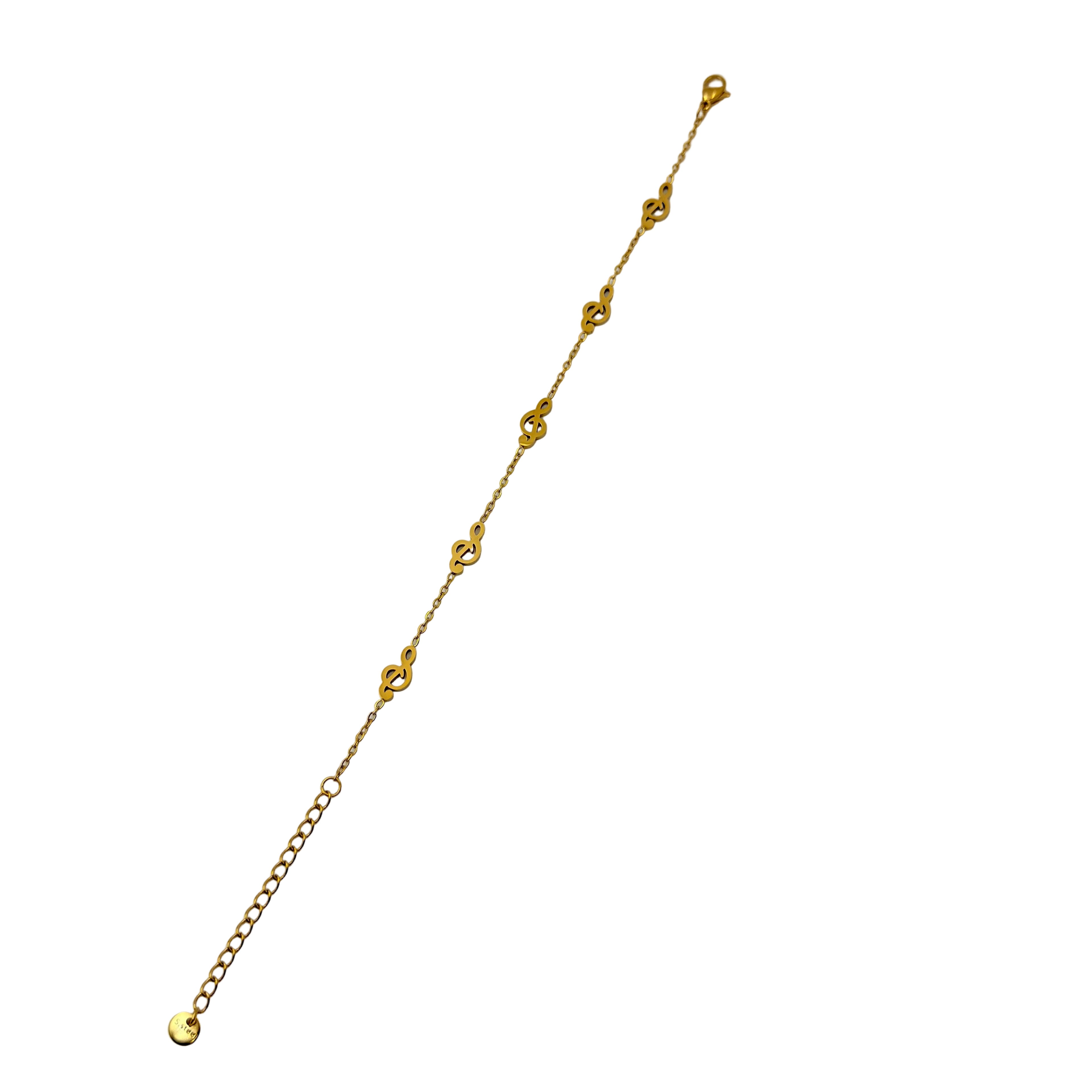 Infinity Link Gold Bracelet