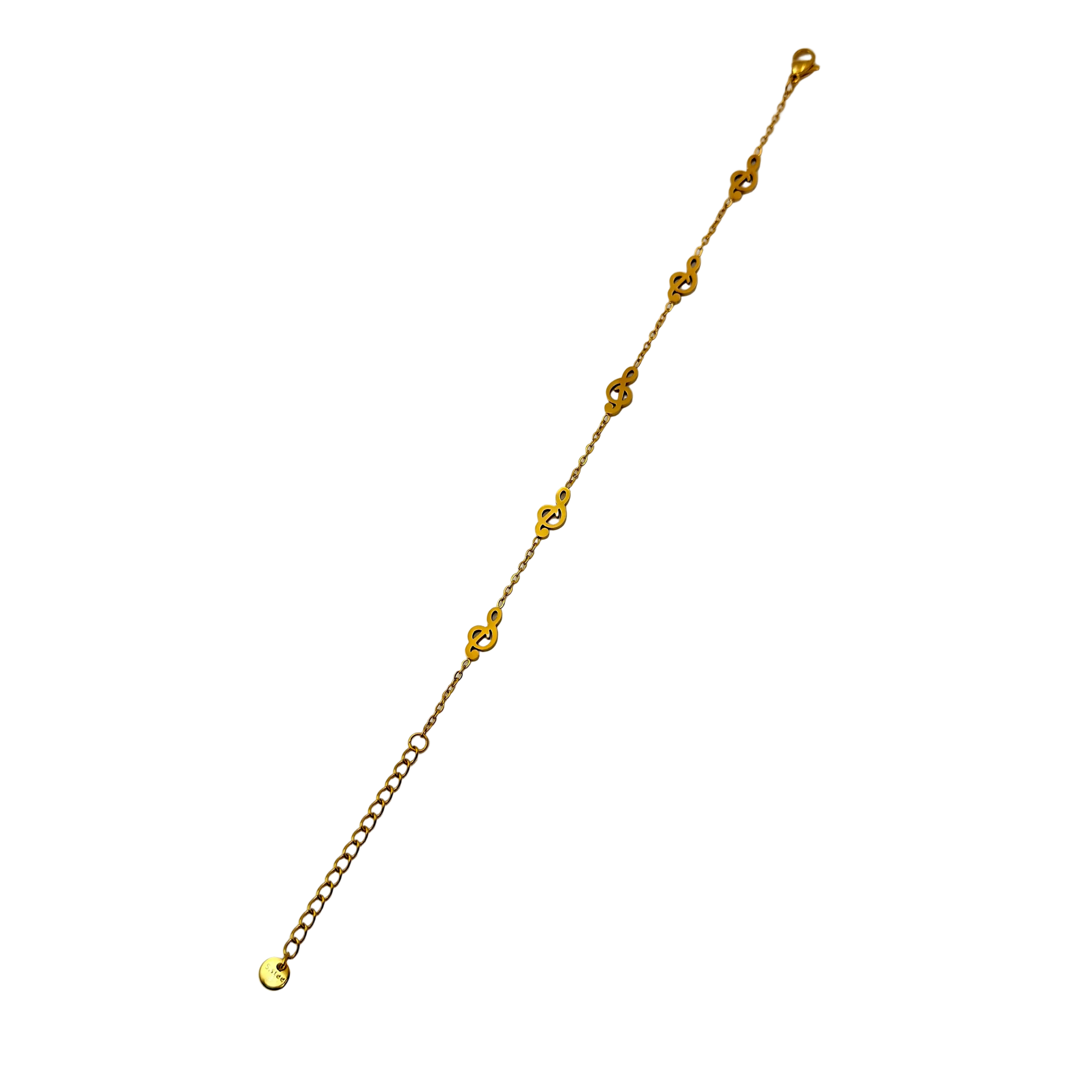 Infinity Link Gold Bracelet