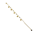 Golden Spiral Charm Bracelet